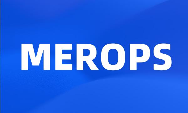 MEROPS