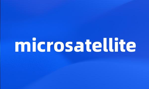 microsatellite