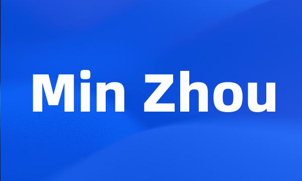 Min Zhou