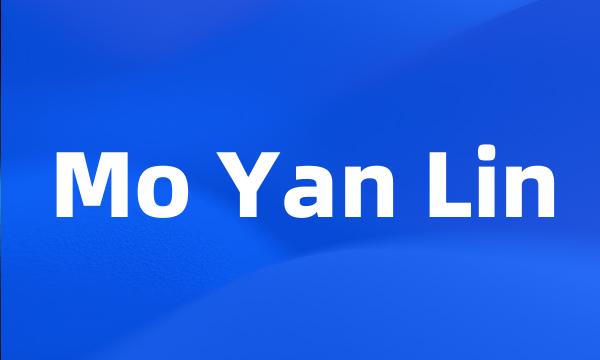 Mo Yan Lin