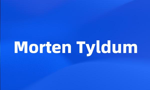 Morten Tyldum