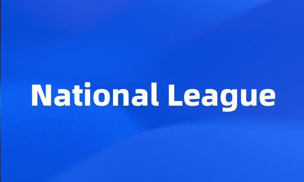 National League