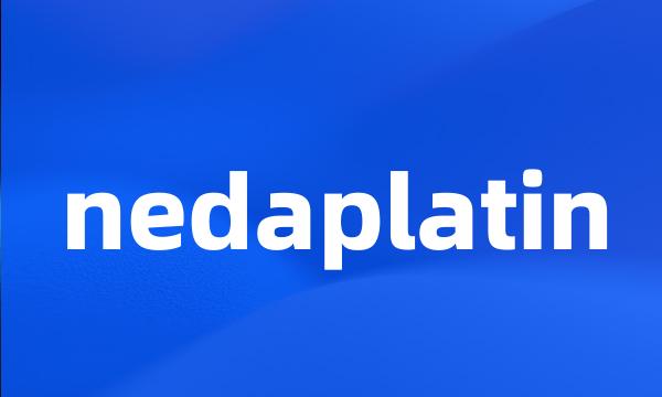 nedaplatin