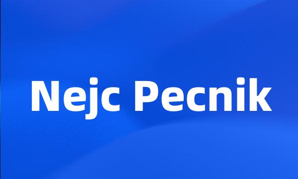 Nejc Pecnik