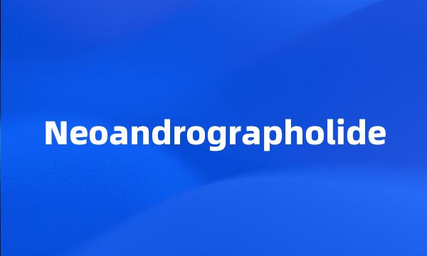 Neoandrographolide