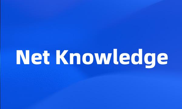 Net Knowledge