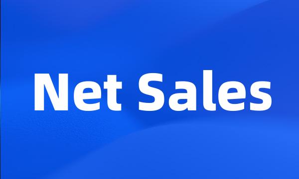 Net Sales