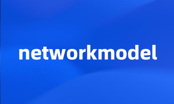 networkmodel