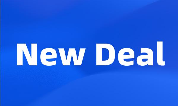 New Deal