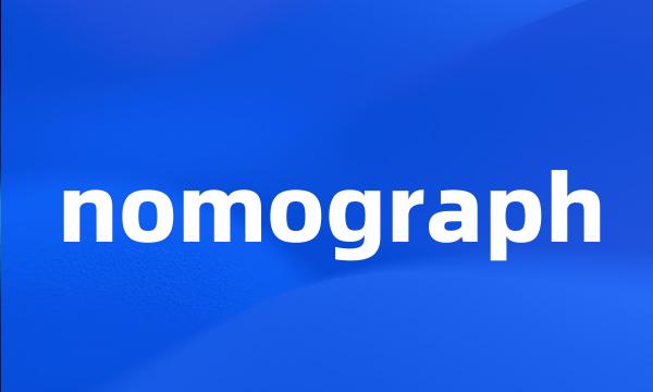 nomograph