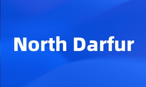 North Darfur