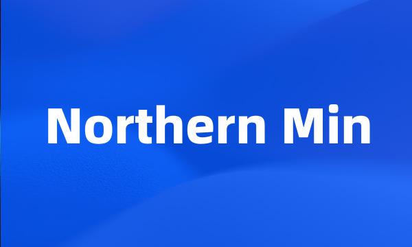 Northern Min