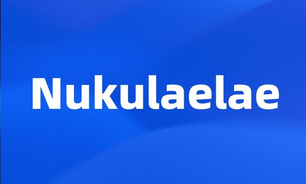 Nukulaelae