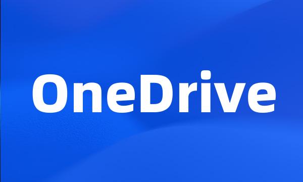 OneDrive