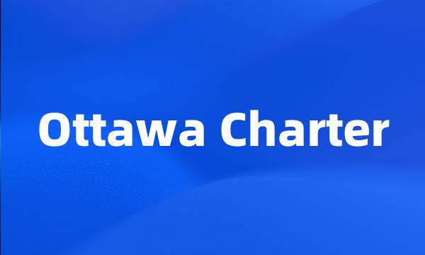 Ottawa Charter