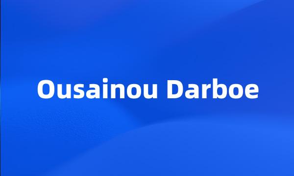 Ousainou Darboe