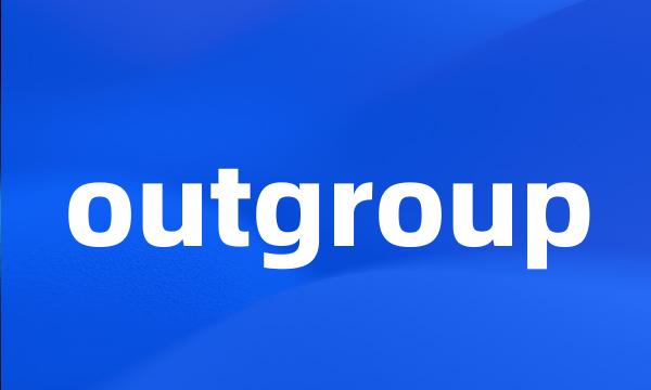 outgroup