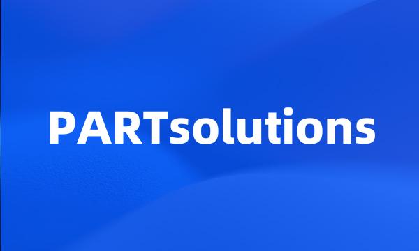 PARTsolutions