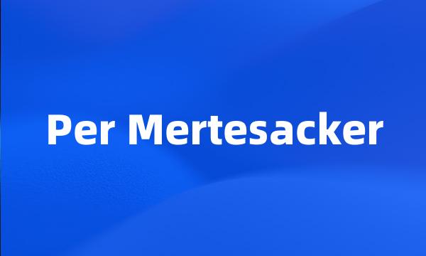 Per Mertesacker