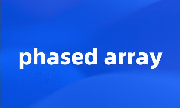 phased array