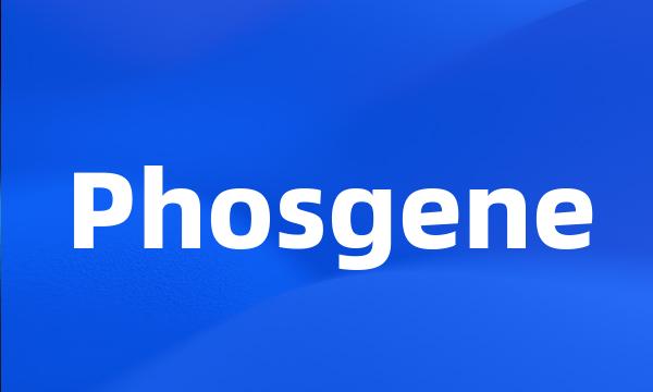 Phosgene