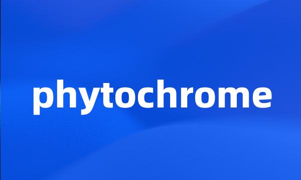 phytochrome