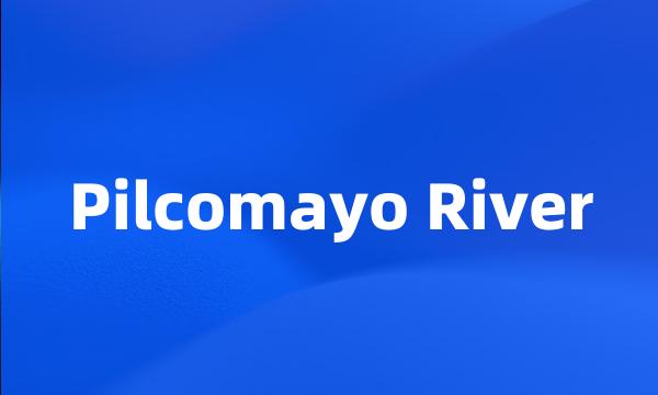 Pilcomayo River