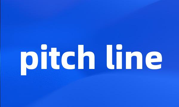 pitch line