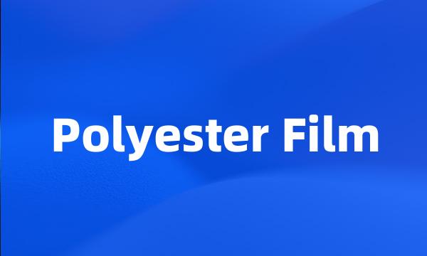 Polyester Film