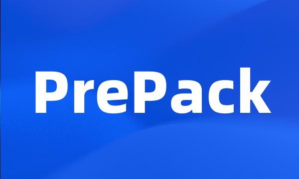 PrePack