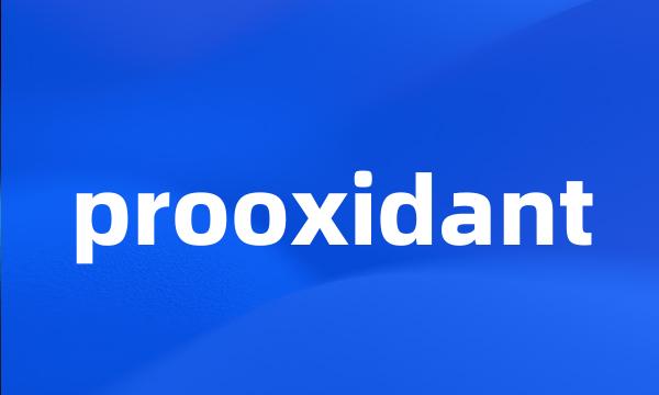 prooxidant