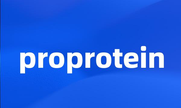 proprotein