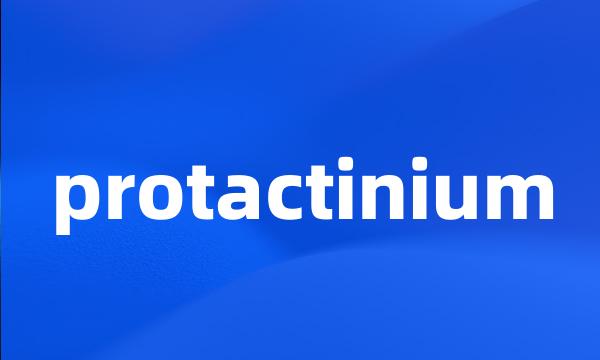 protactinium