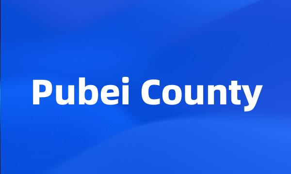 Pubei County