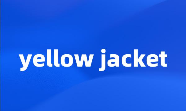 yellow jacket