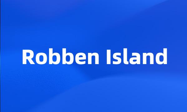 Robben Island