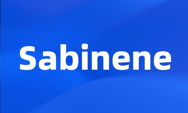 Sabinene