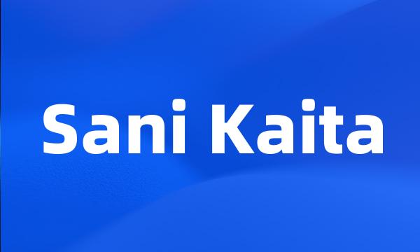 Sani Kaita