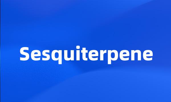 Sesquiterpene