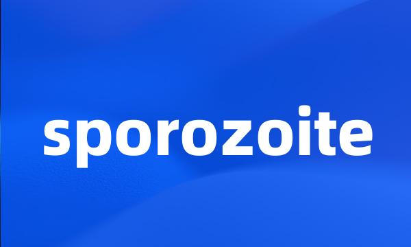 sporozoite