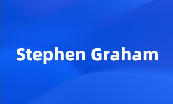 Stephen Graham