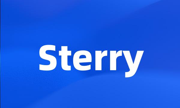 Sterry