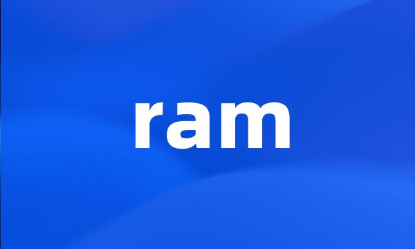 ram