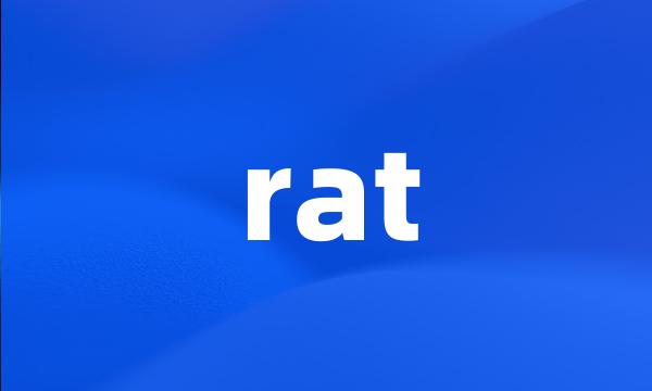 rat