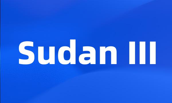 Sudan III