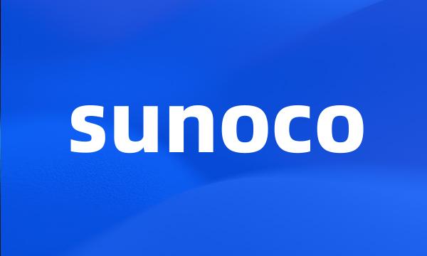 sunoco