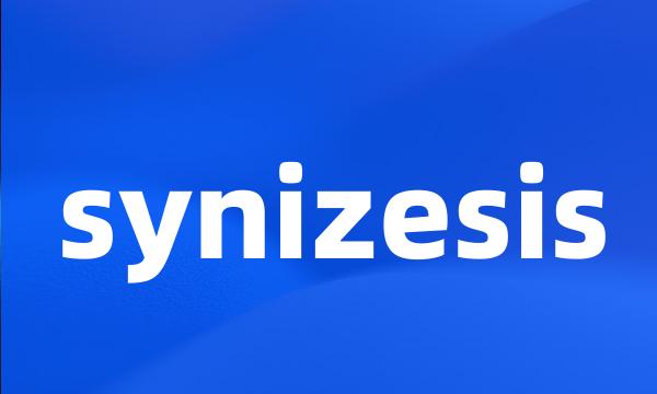 synizesis