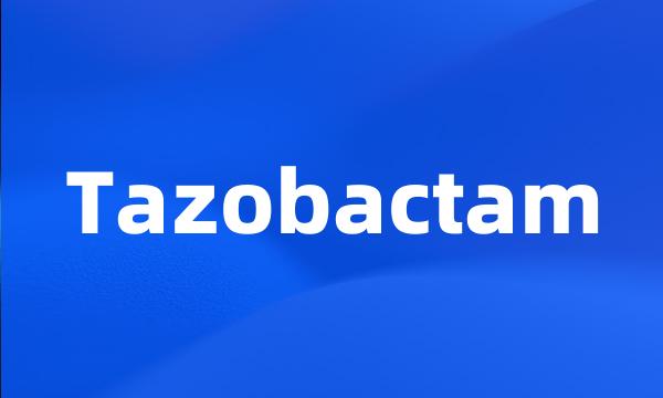 Tazobactam