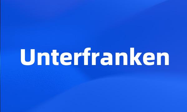 Unterfranken