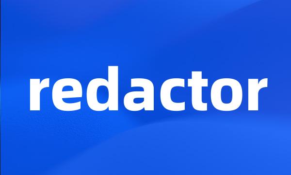 redactor